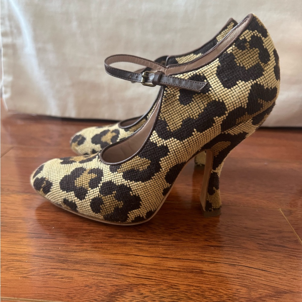 Fabulous Rare Vivienne Westwood Leopard Print Heels